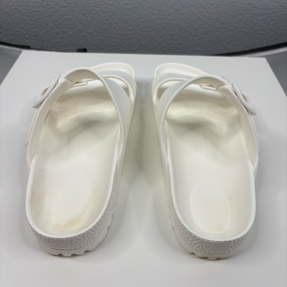 Birkenstock Arizona Essentials White Sandal Women’s 6 - Picture 5 of 12